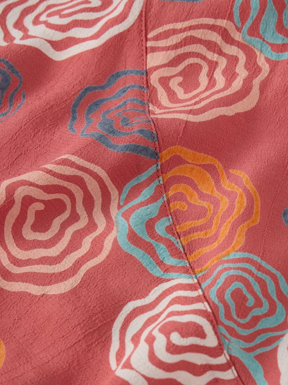 Sara Maxi Skirt in PINK PR - FLAT DETAIL