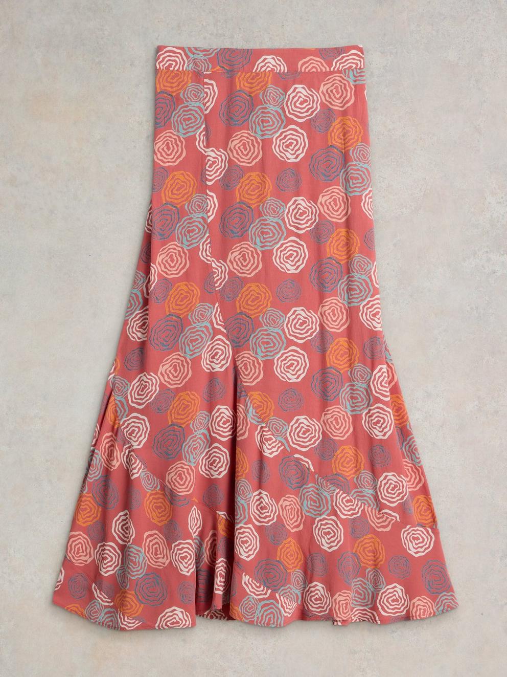 Sara Maxi Skirt in PINK PR - FLAT FRONT