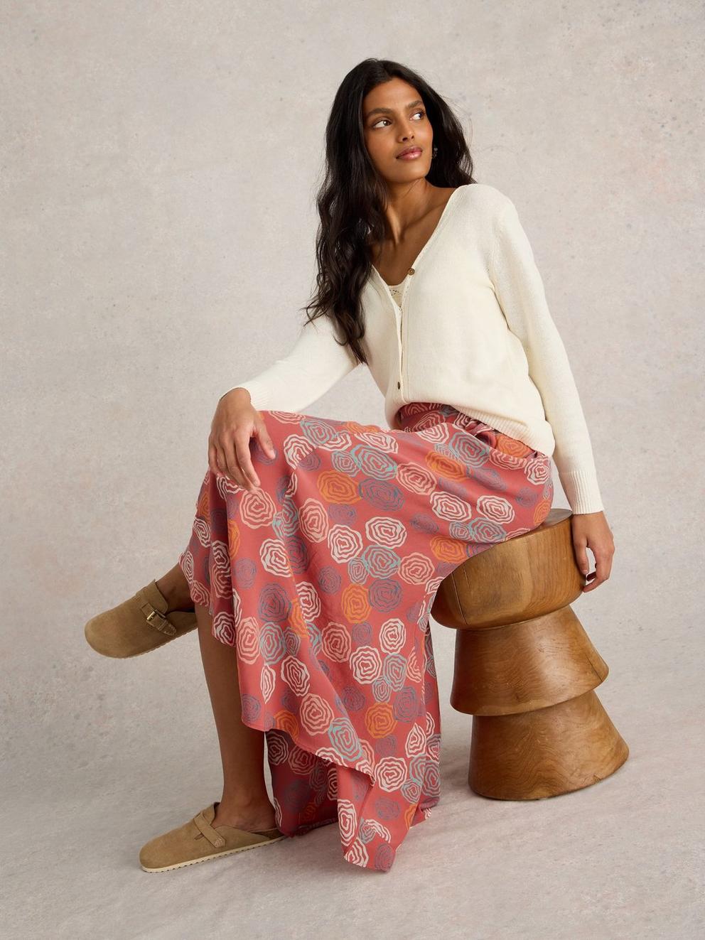 Sara Maxi Skirt in PINK PR - LIFESTYLE