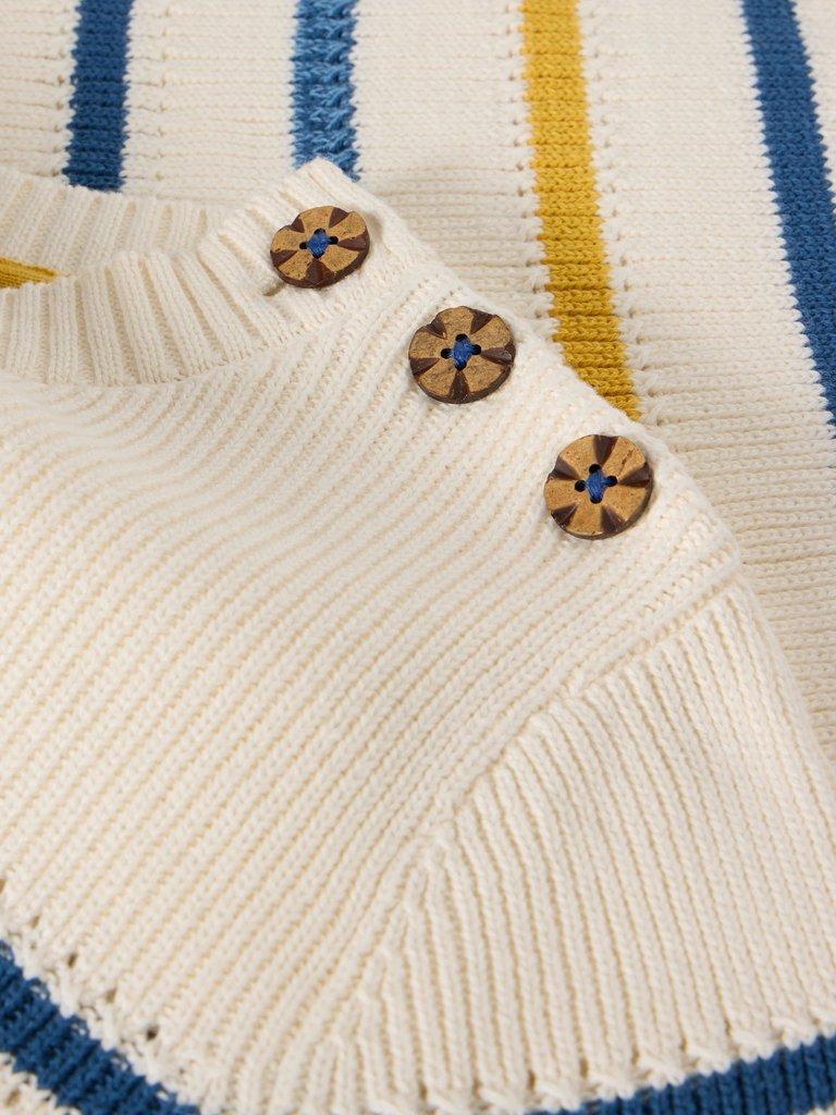 ELLIE STRIPE JUMPER in NAT MLT - FLAT DETAIL