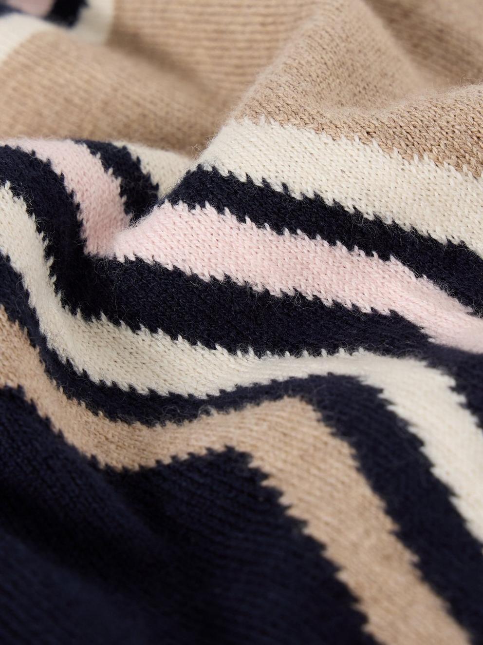 CITY STAR JUMPER in NAVY PR - FLAT DETAIL