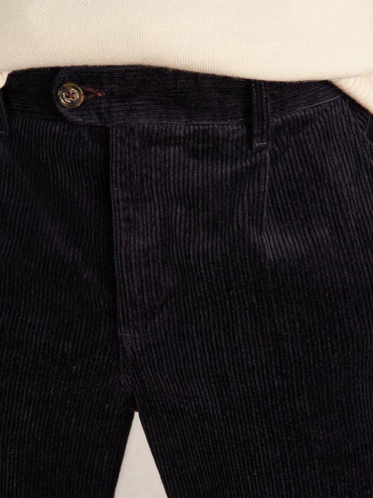 Kimber Cord Trouser in DARK NAVY - MODEL DETAIL