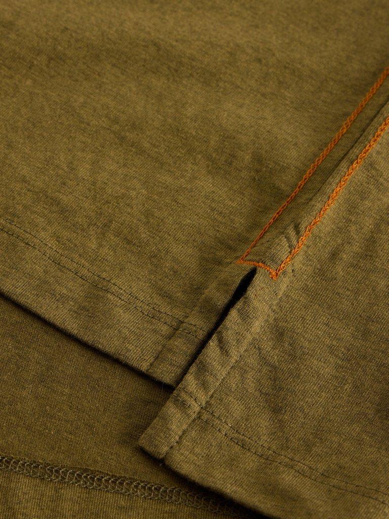 Life Behind Bars Graphic Tee in GREEN PR - FLAT DETAIL