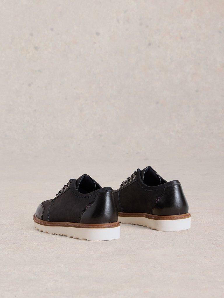 Henry Hiker Shoe in DARK NAVY - FLAT BACK