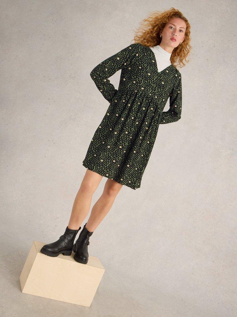 Penelope Dress in GREEN PR - LIFESTYLE