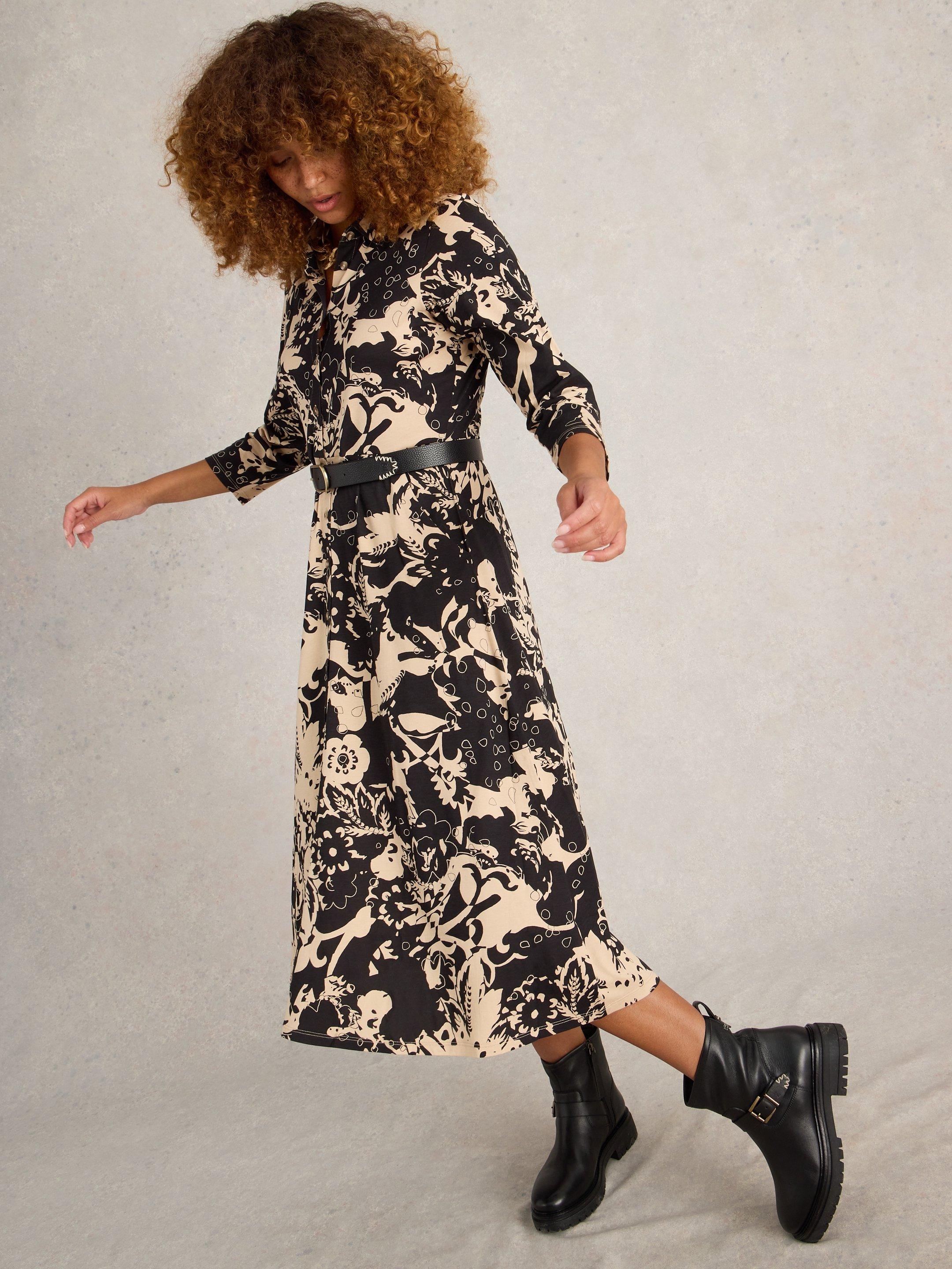 Rua Jersey Shirt Dress