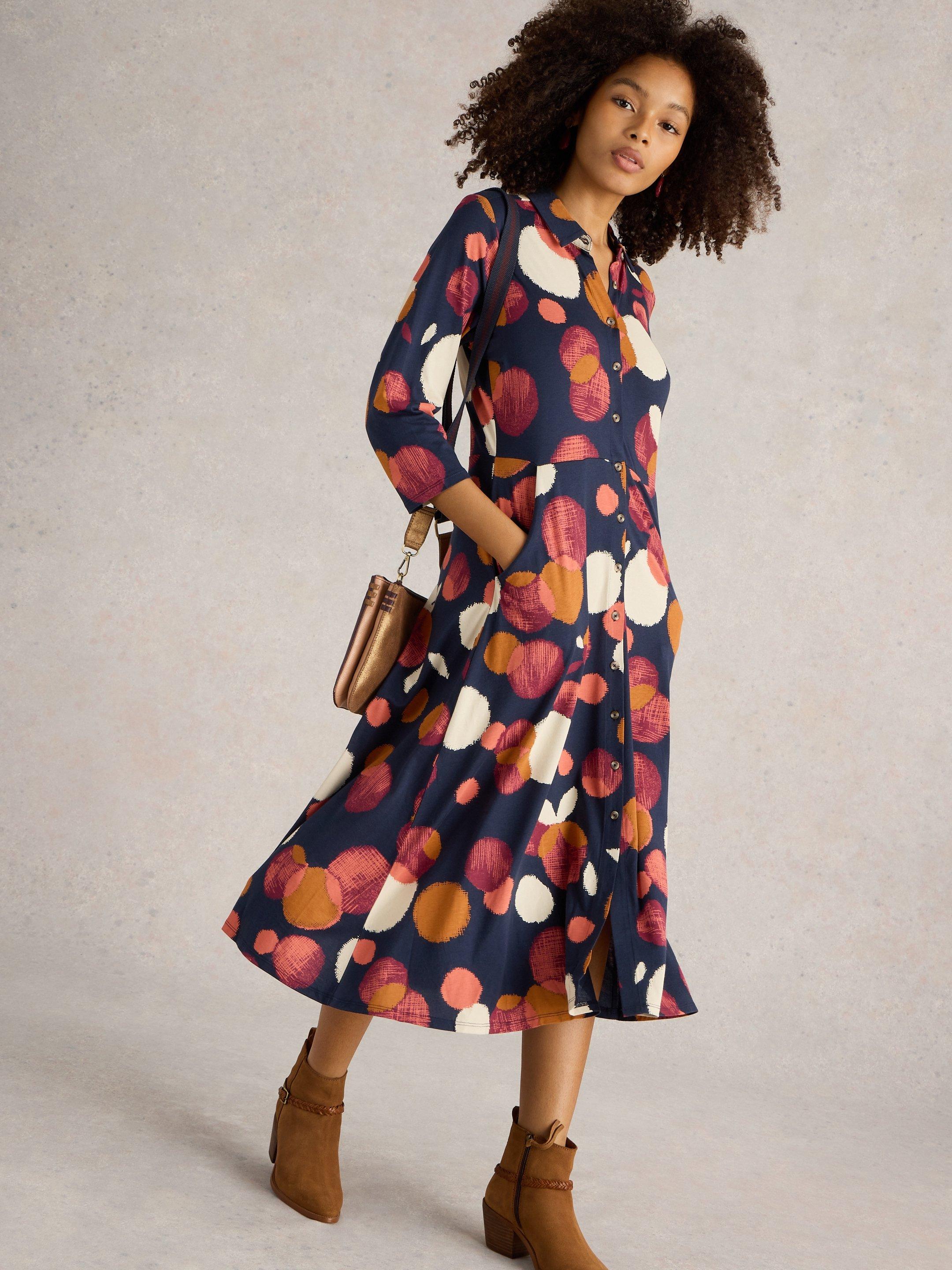 Rua Jersey Shirt Dress