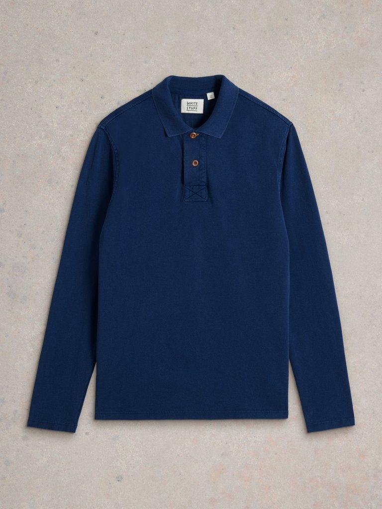 LS Utility Polo in DEEP BLUE - FLAT FRONT