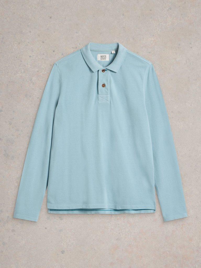 LS Utility Polo in LGT BLUE - FLAT FRONT