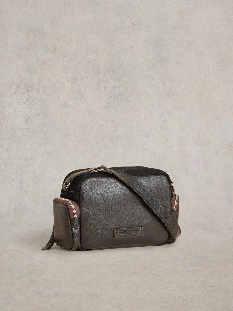 Lana Camera Bag in BLK MLT - FLAT BACK