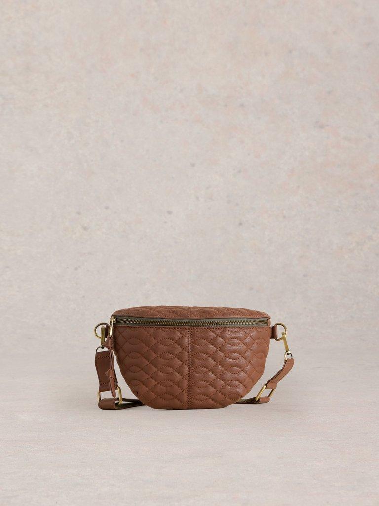 Mini Sebby Leather Sling Bag in MID TAN - LIFESTYLE