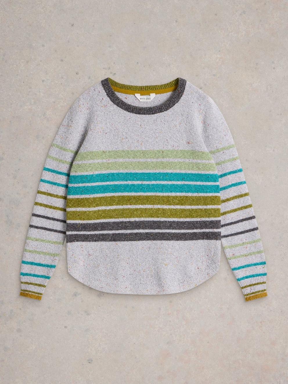 TALIA NEP JUMPER in NAT MLT - FLAT FRONT