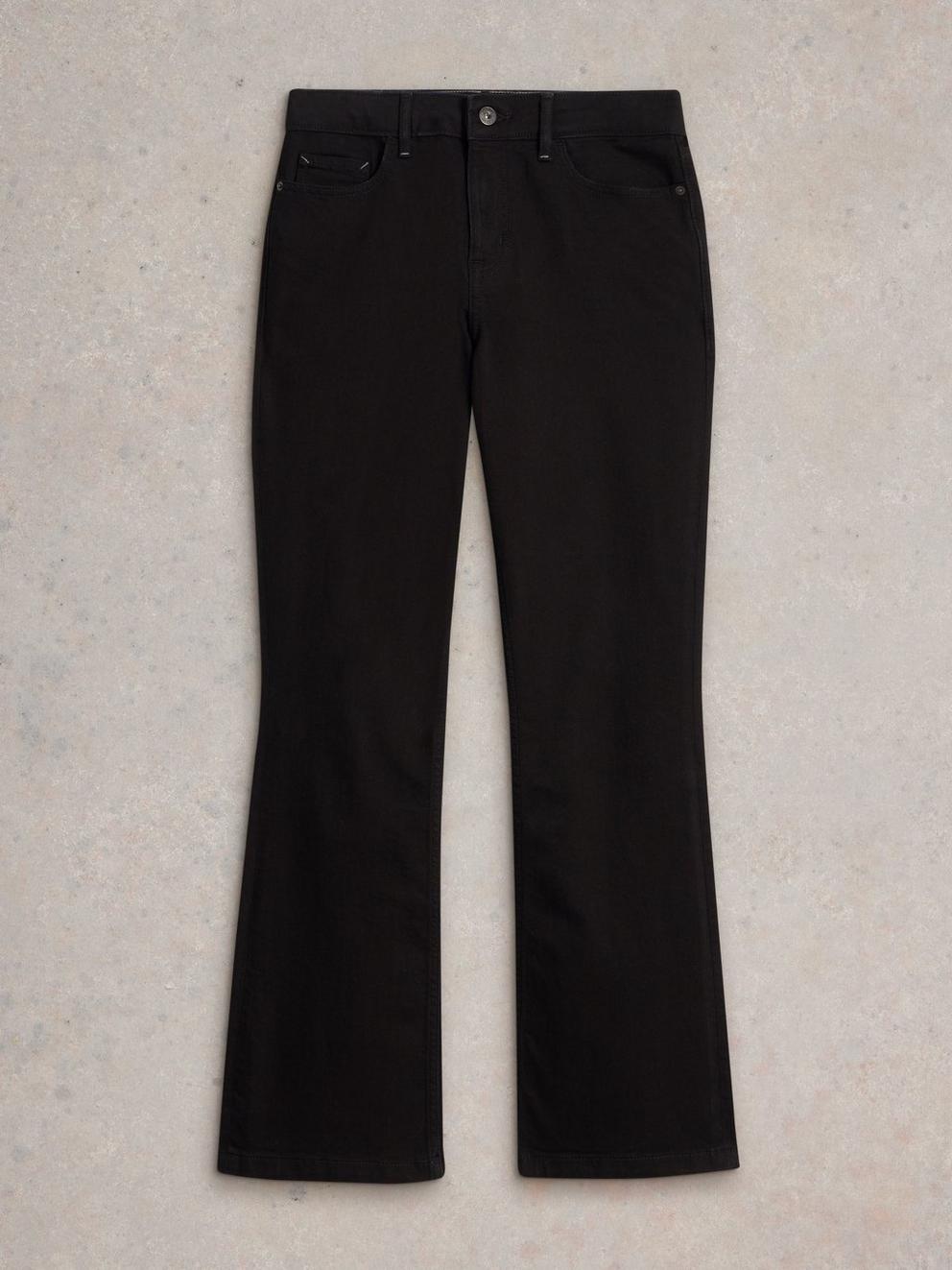 Harriet Bootcut Jean in BLK DENIM - FLAT FRONT