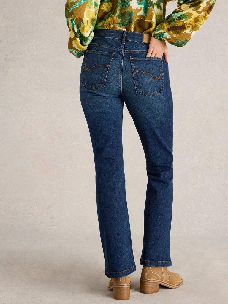 Harriet Bootcut Jean in MID DENIM - MODEL BACK