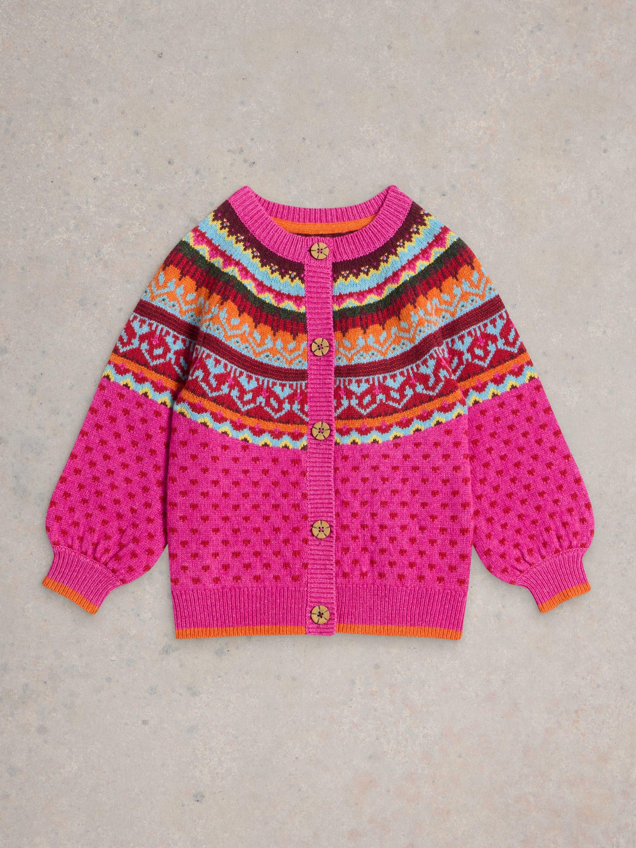 Kids Fairisle Cardigan