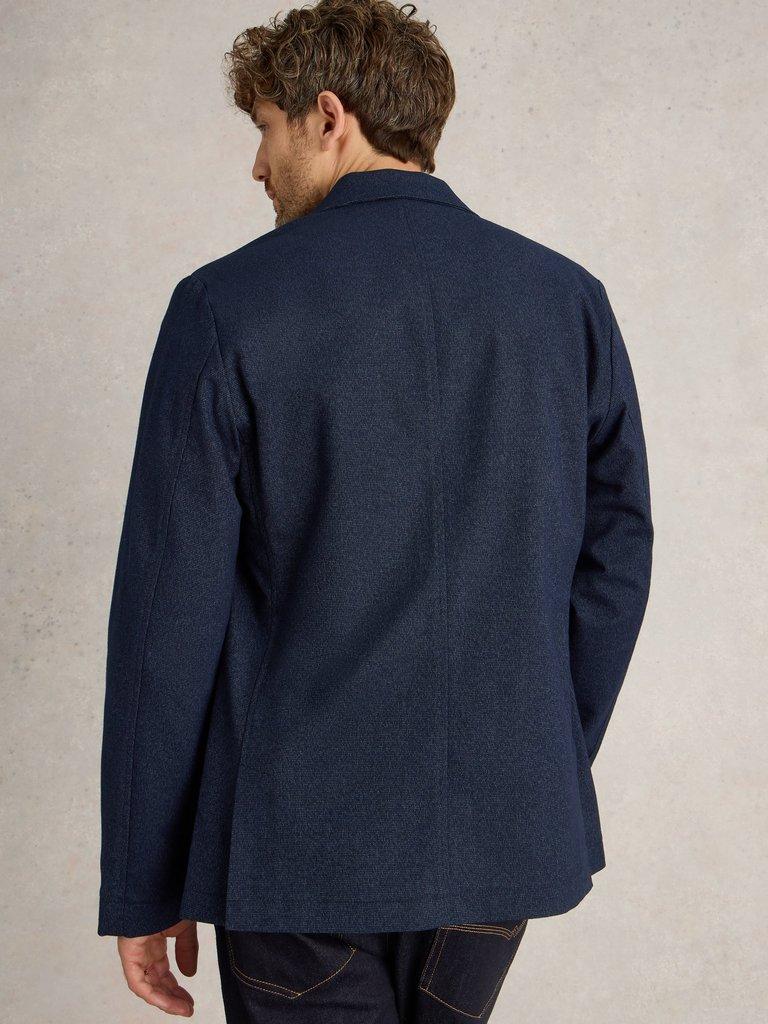 McKay Blazer in DARK NAVY - MODEL BACK