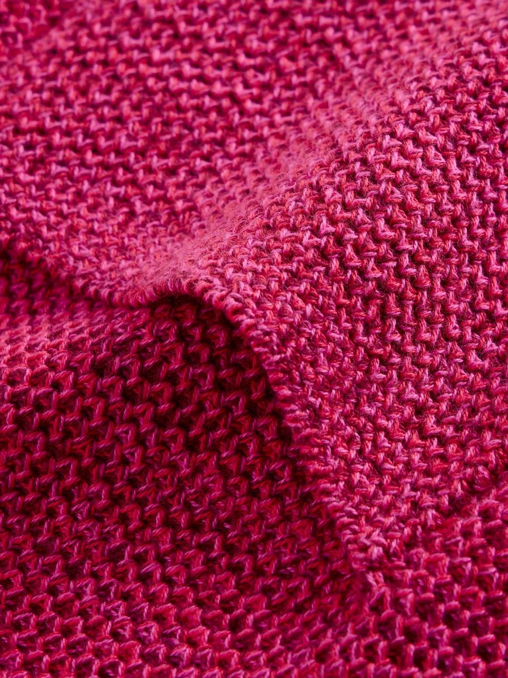 NORTHBANK JUMPER in PINK MLT - FLAT DETAIL