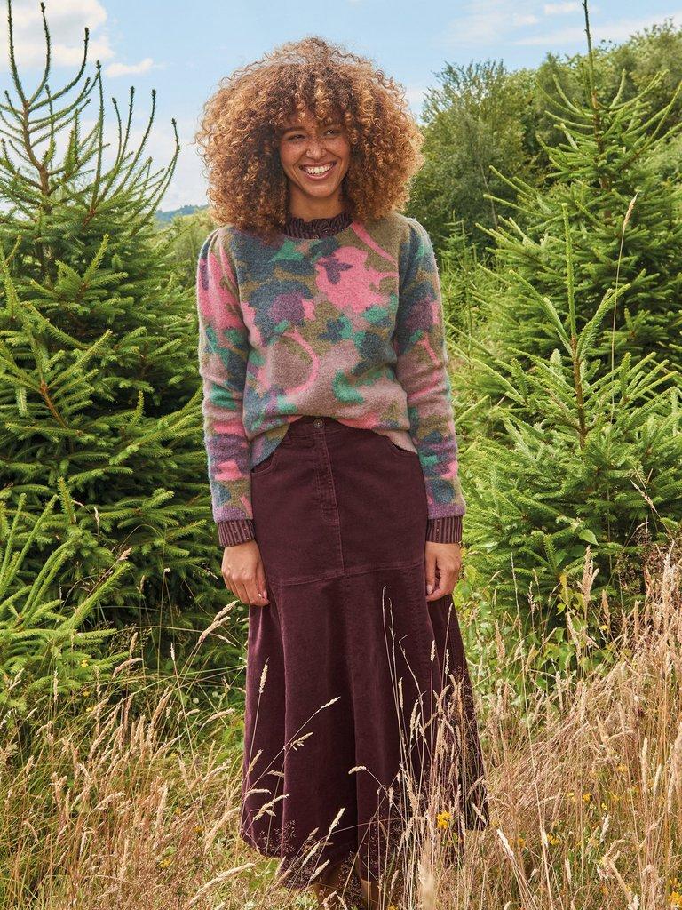 JODIE PRINTED FLORAL JUMPER in GREEN MLT - MIXED