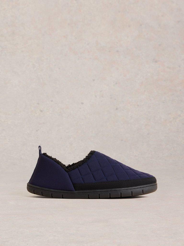 Nylon Puffer Slipper in DARK NAVY - LIFESTYLE