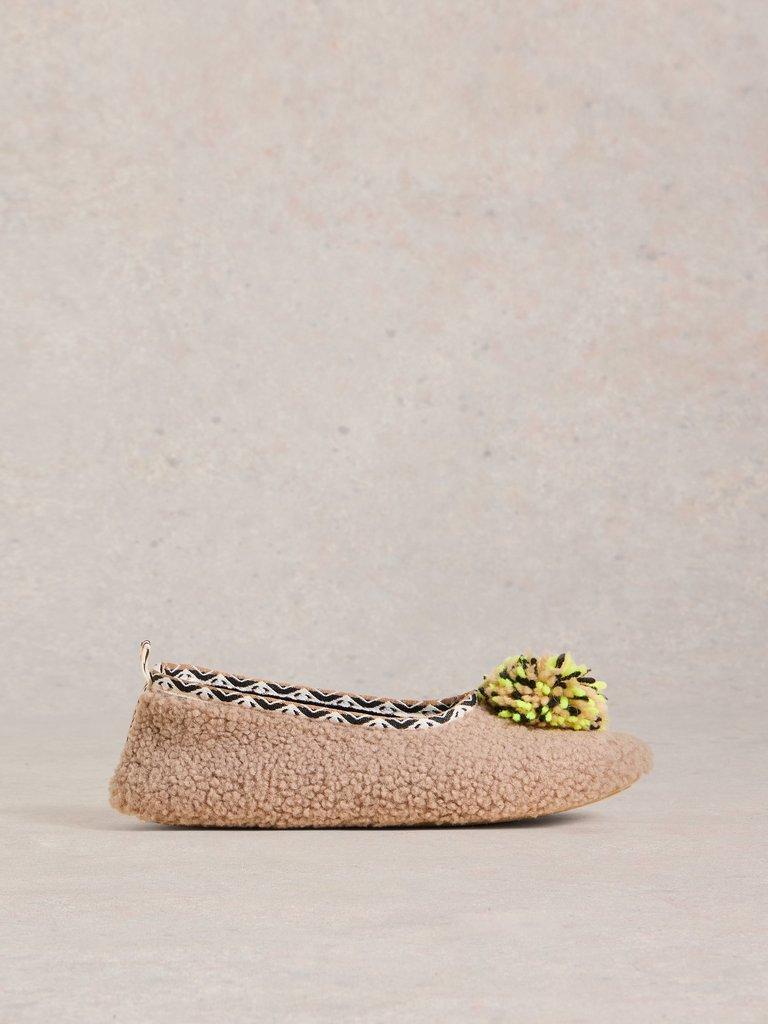 Pom Ballet Slipper in DK NAT - LIFESTYLE