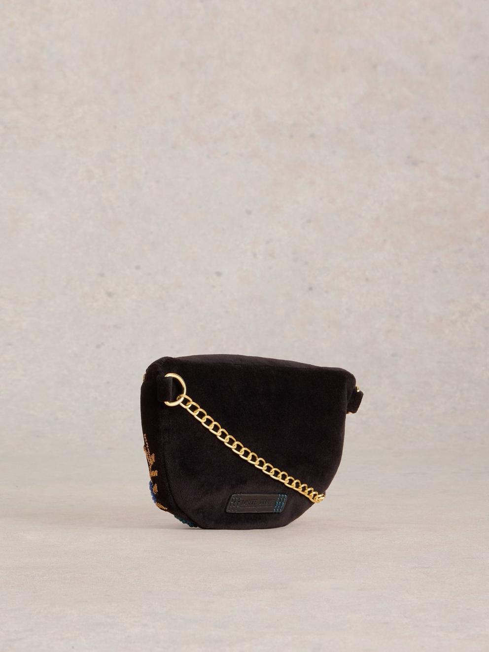 Mini Sebby Party Sling Bag in BLK MLT - FLAT BACK