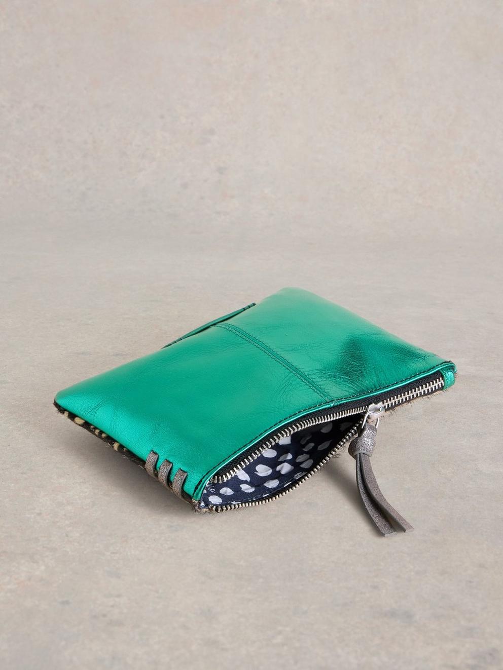 Bella Purse in BLK MLT - FLAT DETAIL
