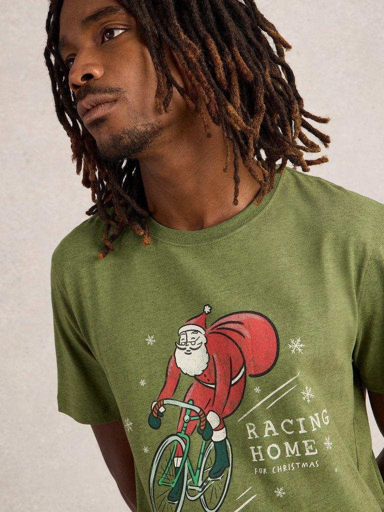 Racing Home Graphic Tee in GREEN PR - LIFESTYLE