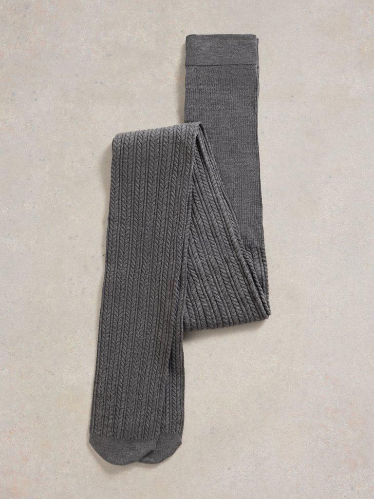 Gray cable knit tights hotsell