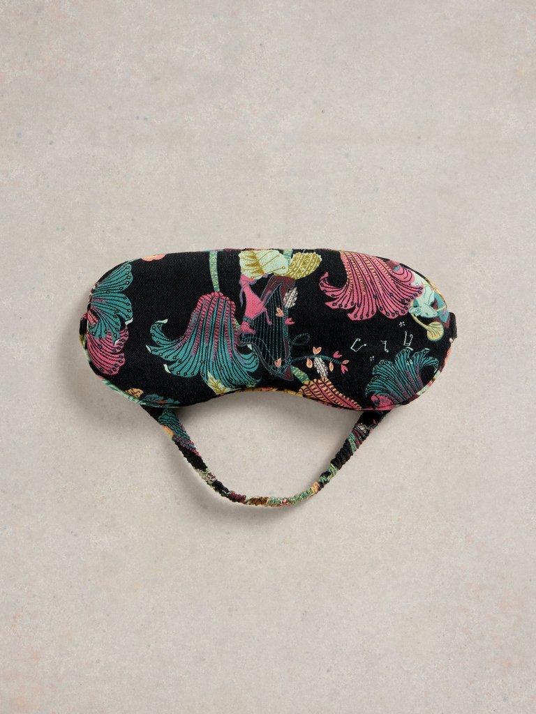 Printed Eye Mask in BLK PR - FLAT FRONT