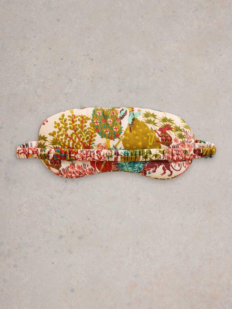 Printed Eye Mask in NAT PR - FLAT DETAIL