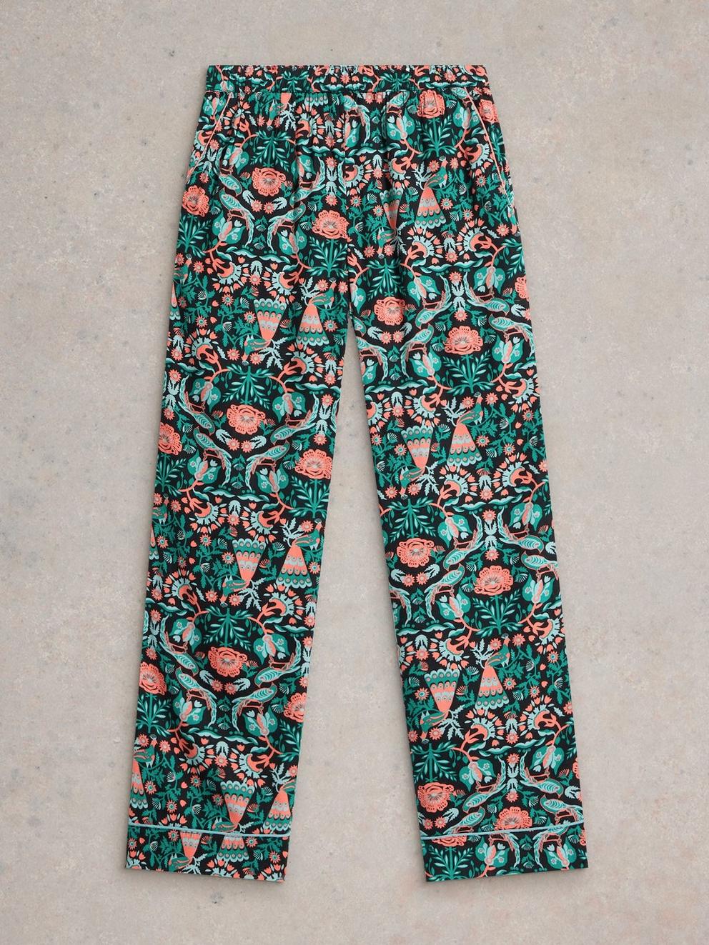Tessa PJ Set in BLK PR - FLAT BACK