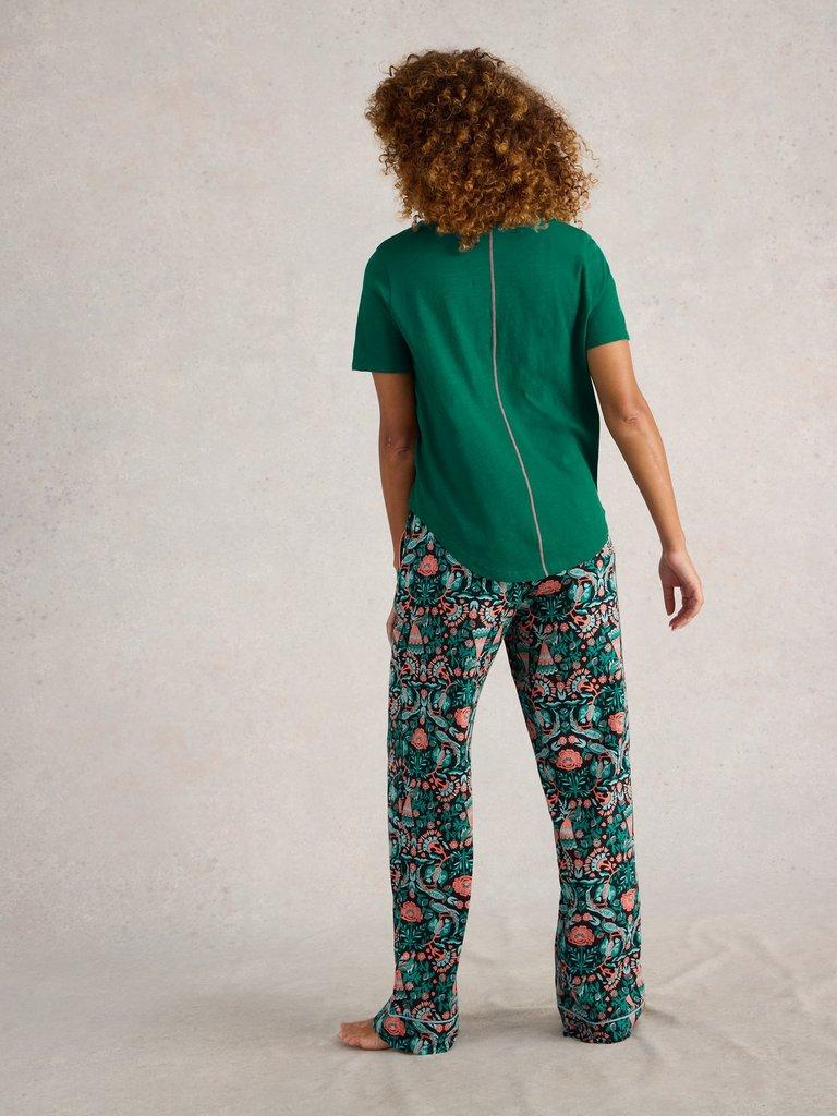 Tessa PJ Set in BLK PR - MODEL BACK