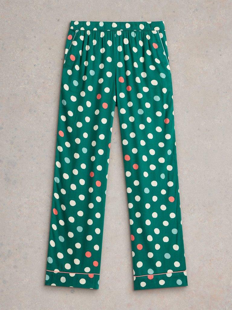 Tessa PJ Set in TEAL MLT - FLAT BACK