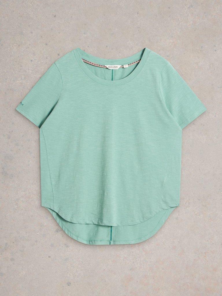 Tessa PJ Set in TEAL MLT - FLAT DETAIL