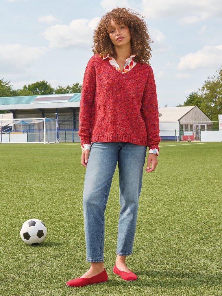 Tilly Tapered Jean in LGT DENIM - MIXED