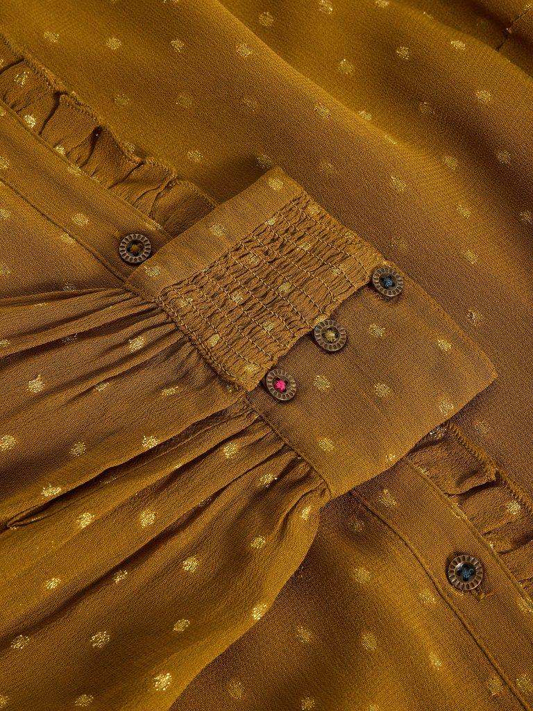 Aster Metallic Shirt in CHART MLT - FLAT DETAIL