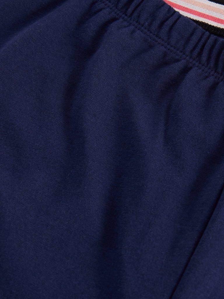 Maddie Ankle Length Legging in DARK NAVY - FLAT DETAIL