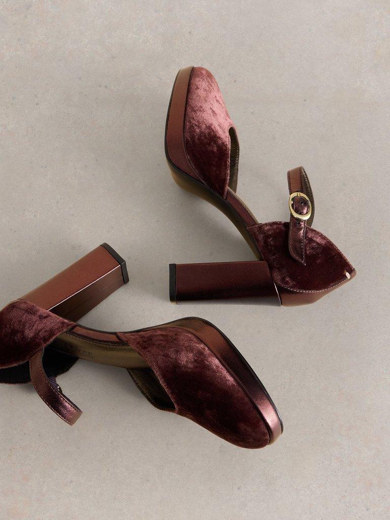 Plum heels on sale