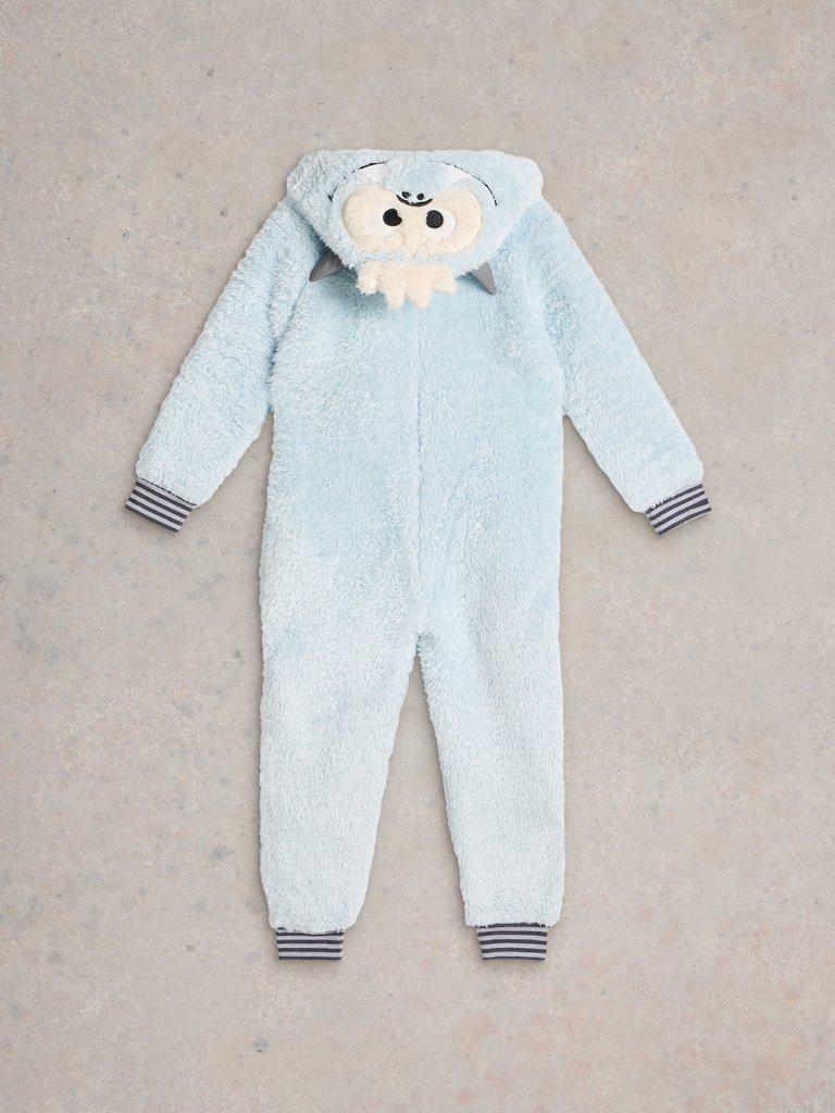 Yeti Onesie in LGT GREY - FLAT BACK