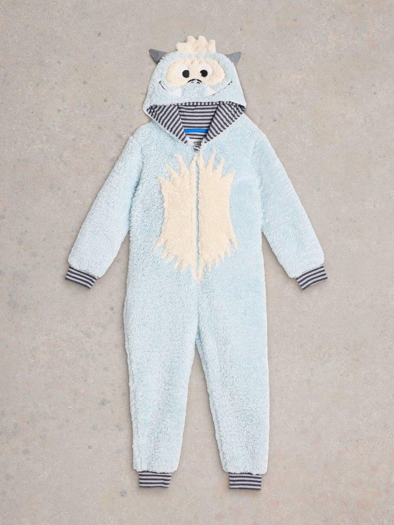 Yeti Onesie in LGT GREY - FLAT FRONT