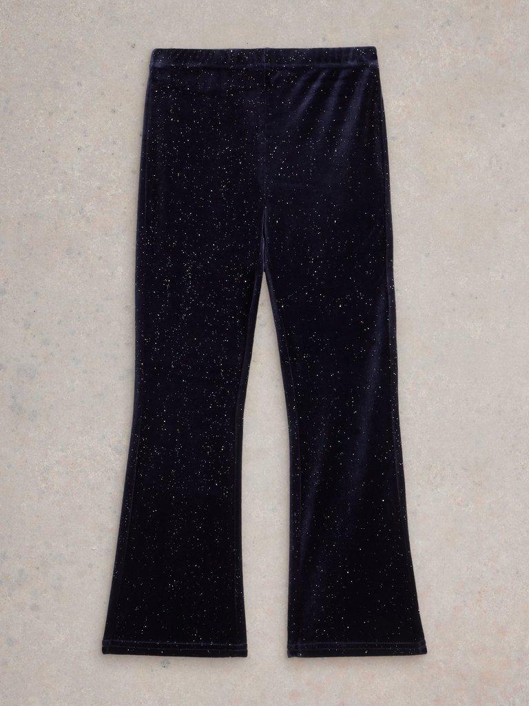 Sparkle Trouser in DARK NAVY - FLAT FRONT