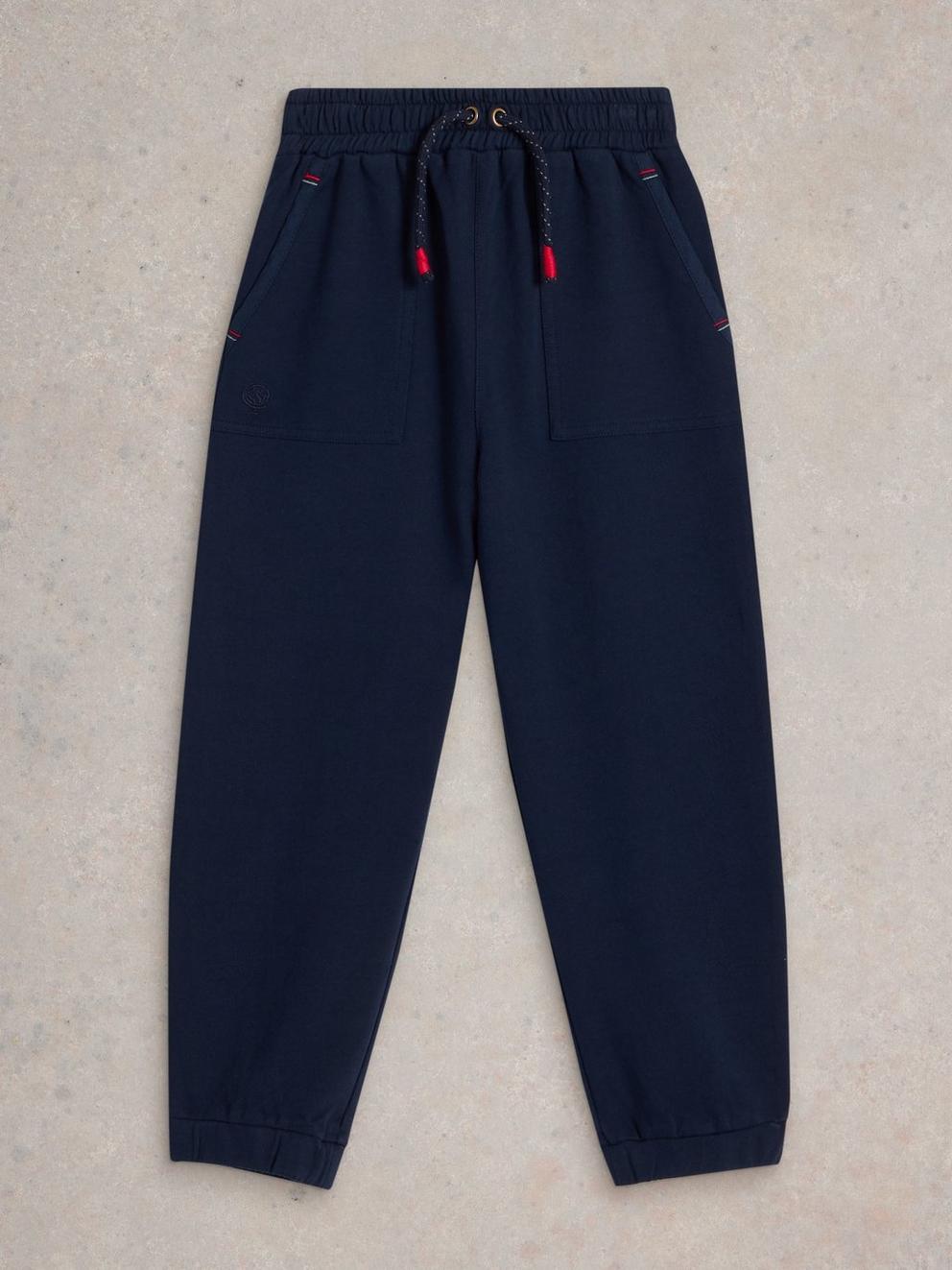 Freddy Jersey Jogger in DARK NAVY - FLAT FRONT