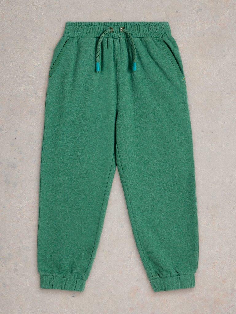 Nelly Jersey Jogger in MID GREEN - FLAT FRONT