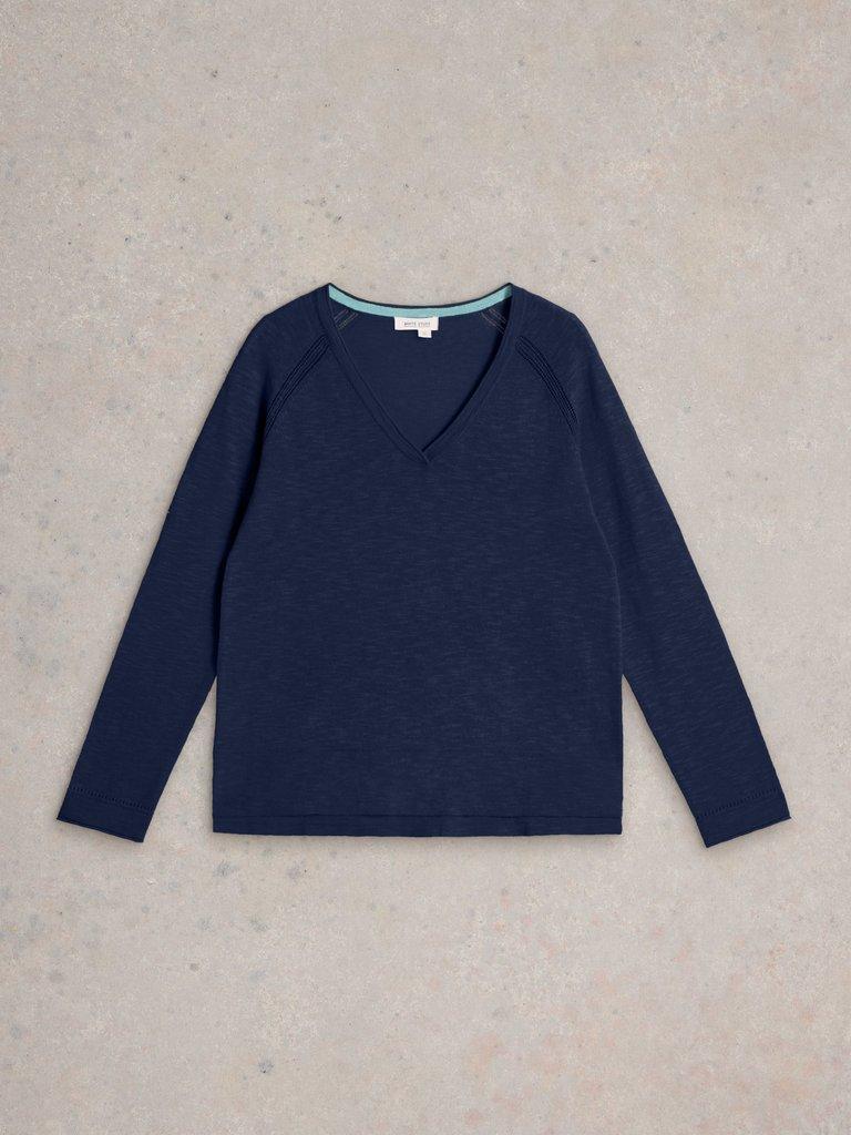 NARIA JUMPER in DARK NAVY - FLAT FRONT