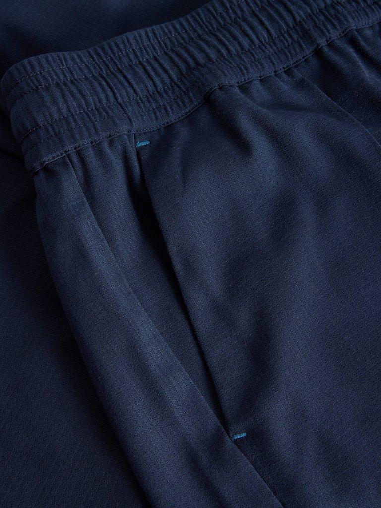 Freda Wide Leg Trousers in DARK NAVY - FLAT DETAIL