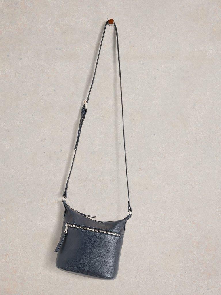 Mini Farrah Crossbody Bag  in DARK NAVY - FLAT FRONT