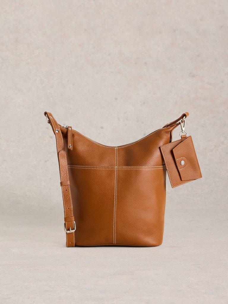 Mia Crossbody Bag  in MID TAN - LIFESTYLE