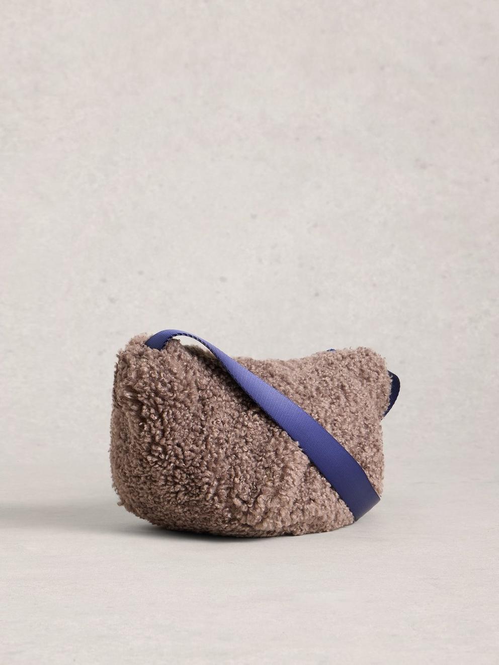 Meadow Borg Crossbody in DUS GREY - FLAT BACK