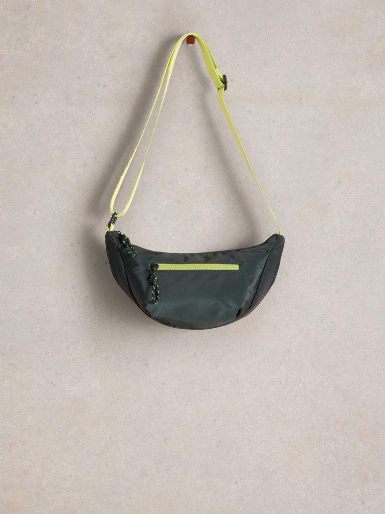 Meadow Crossbody in DK GREEN - FLAT FRONT