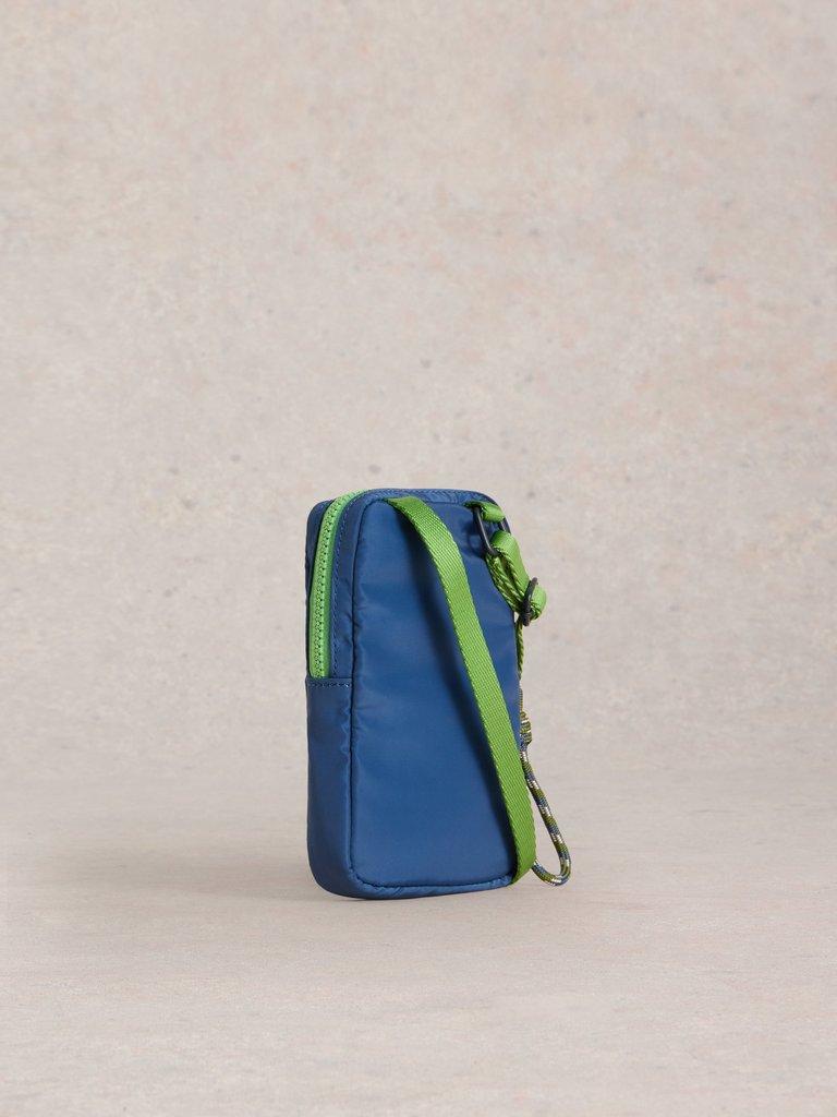 Meadow Phone Bag in DK BLUE - FLAT BACK